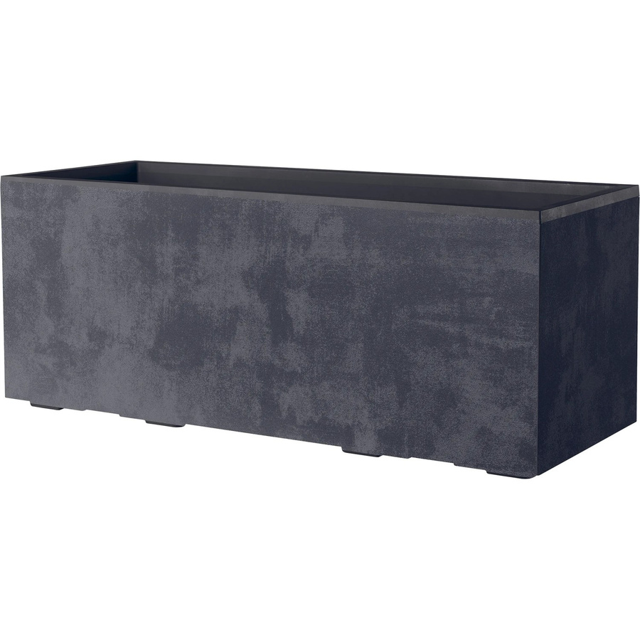 Deroma Pflanzkasten Millennium in Anthrazit, B/T/H: 99,3 x 39,0 x 37,6 cm - Bild 2