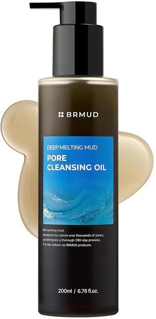 BRMUD Deep Melting Mud Porenreinigungsöl, 200 ml, mit Olive, Jojoba, Kamelie - Bild 1