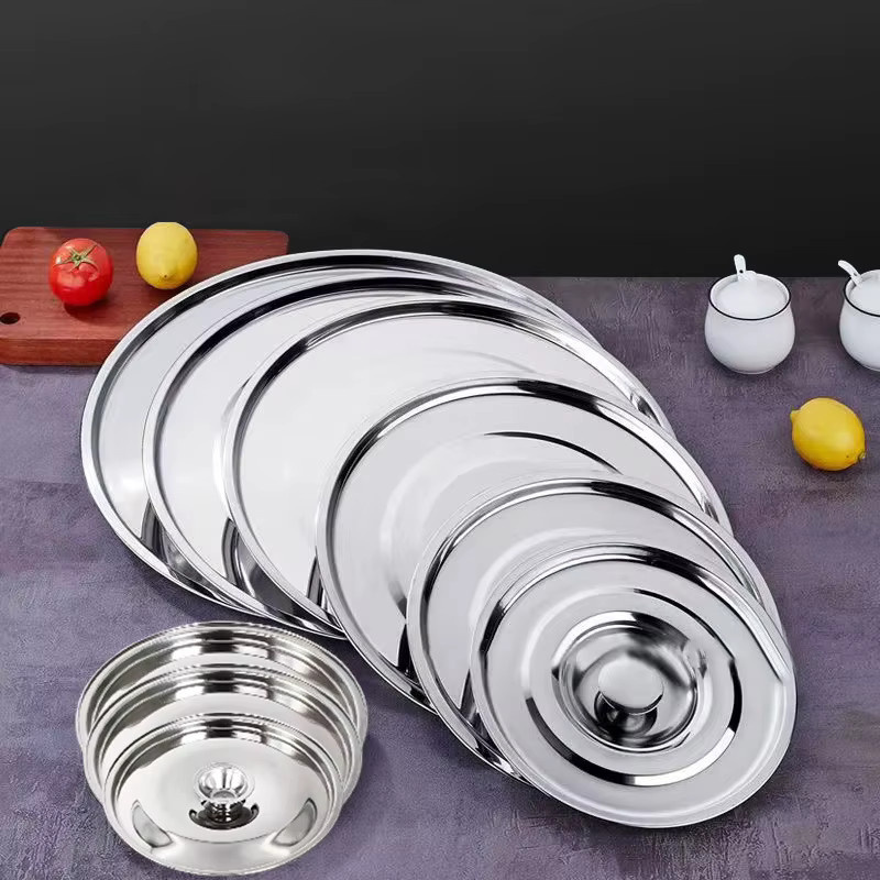 Hoeaden Ersatzdeckel aus Edelstahl rund in Silber für Töpfe von 10 bis 26 cm - Bild 2