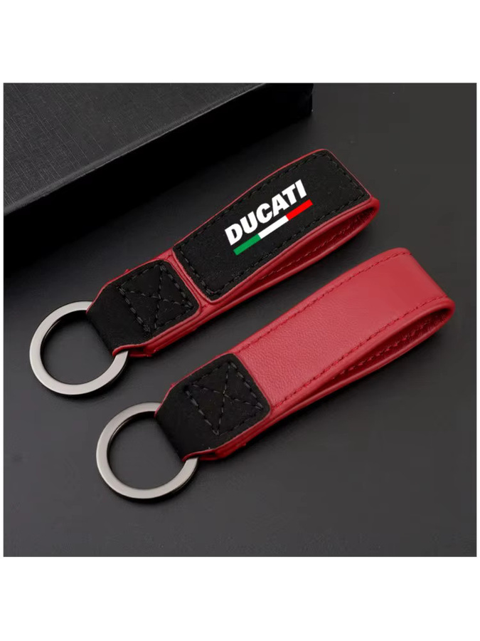 Ducati Schlüsselanhänger, Wildleder - Bild 5