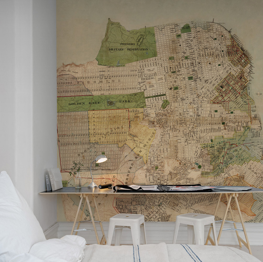 Rebel Walls Mural Block by Block Abstrakte Fototapete aus Textil und Papier - Bild 2