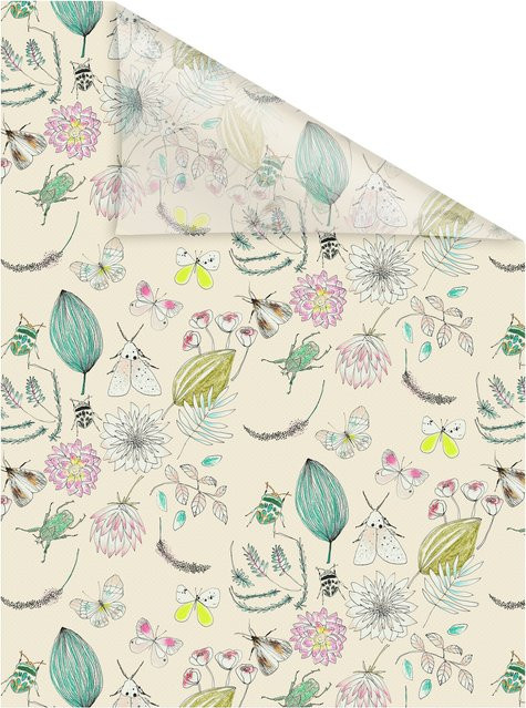 Lichtblick Fensterfolie selbstklebend Sichtschutz My Bohemian Garden Bunt - Bild 1