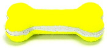 nobleza Hundespielzeug Tennisball-Knochen, bissfest & zahnschonend - Bild 1