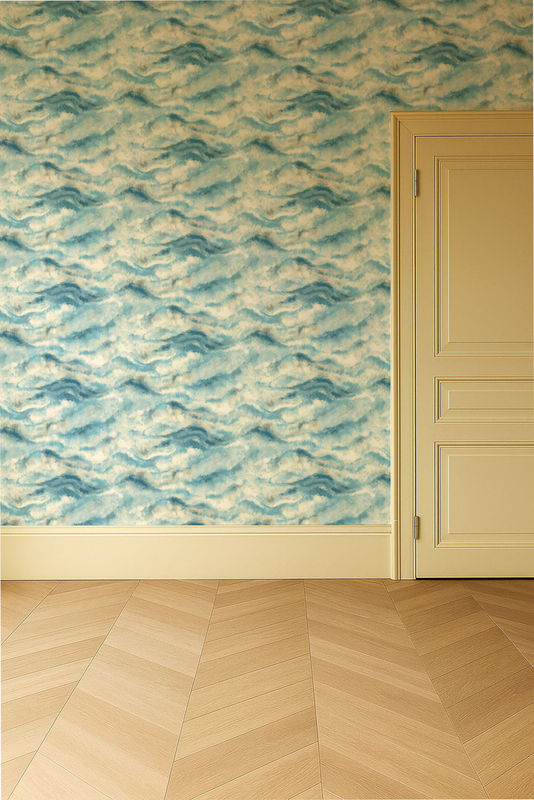 Clarke & Clarke Wallpaper Earthscape Denim Blau Abstrakt Modern Vlies Tapete - Bild 3