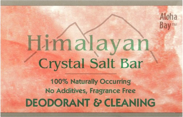 Aloha Bay Himalaya-Kristallsalz-Seife, parfümfrei, 250 g - Bild 1