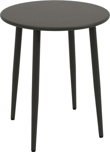 DEGAMO Bistrotisch DENVER rund aus Metall in Anthrazit, Durchmesser: 60 cm - Bild 1