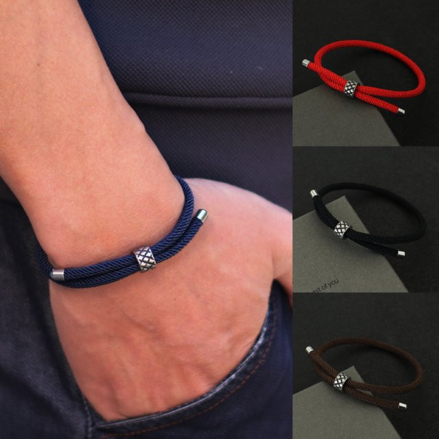 Noter Armband, Rot, Edelstahl, Herren - Bild 1