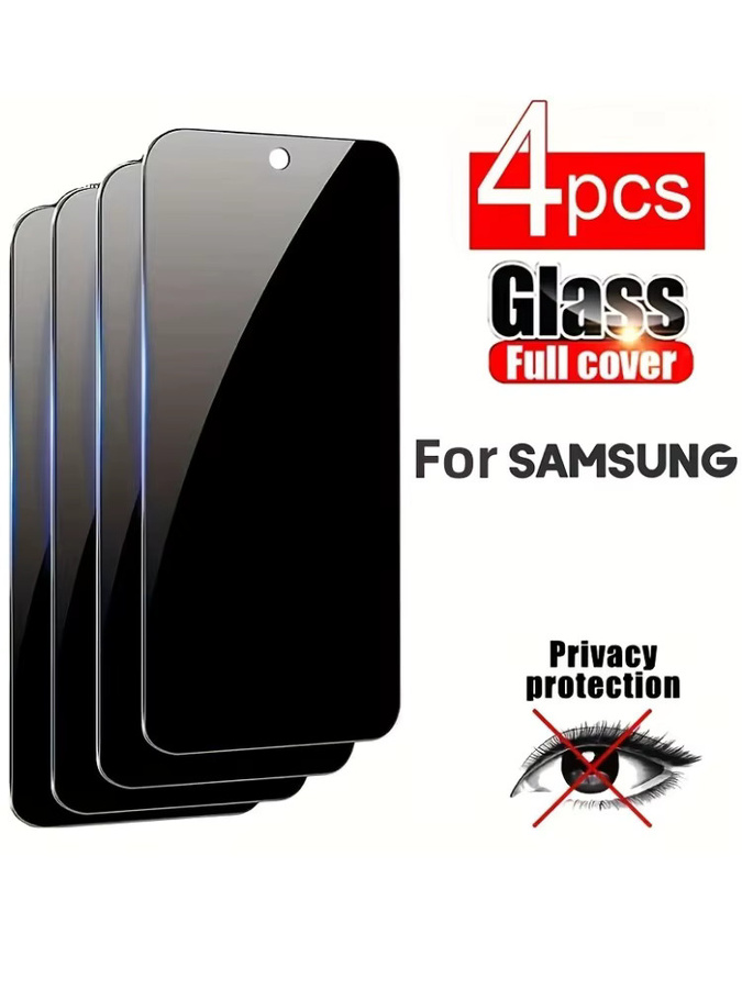 Sichtschutz-Panzerglas für Samsung Galaxy S23 S21 S20 FE A15 A14 A13 A12 A24 A23 A22 A25 A34 A35 A54 A55 A53 A52s A51 A71, transparent - Bild 6