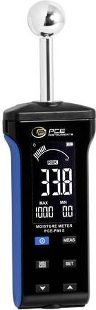 PCE Instruments Materialfeuchtemessgerät PCE-PMI 5 in Blau für zerstörungsfreie Feuchtemessung mit einer Messtiefe von 20 bis 40 mm - Bild 1