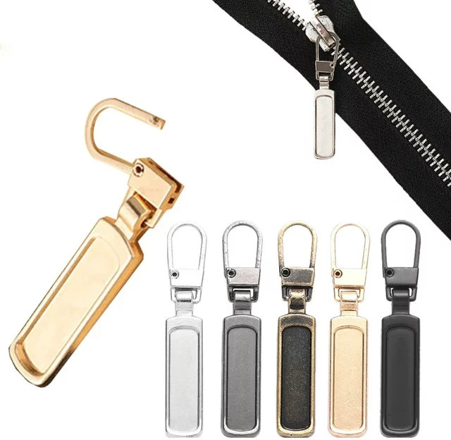 Zipper Slider Puller Reparatur Kit als Ersatz für gebrochene Reißverschlüsse an Reisetaschen und Koffern in verschiedenen Stückzahlen - Bild 1