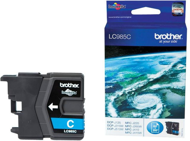 Brother Tintenpatrone LC-985C Cyan für Inkjet-Drucker - Bild 3