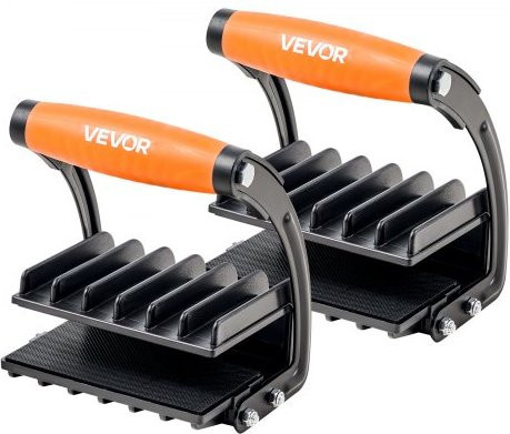 VEVOR Sperrholzträger 2er-Pack in Schwarz-Orange mit 90,7 kg Tragkapazität für Trockenbau und Kunststoffplatten (0-25,4 mm Plattenstärke) - Bild 1
