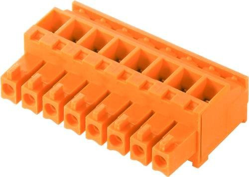 Weidmüller Buchsengehäuse-Kabel BC/SC in Orange, 8 Polzahl, Rastermaß: 3.81 mm, 50 Stück - Bild 1