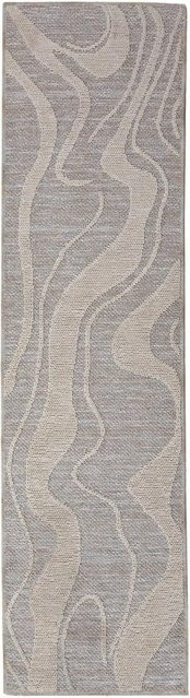 Flair Rugs Kurzflorteppich Calder modern abstract in Grau B: 78 cm, L: 230 cm - Bild 1