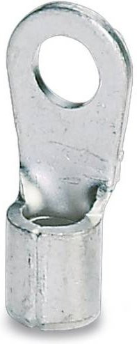 Phoenix Contact Ringkabelschuh 3240122, silber, 50 Stück, max. Querschnitt 95mm², Loch-Ø 13mm, isoliert aus Metall - Bild 1