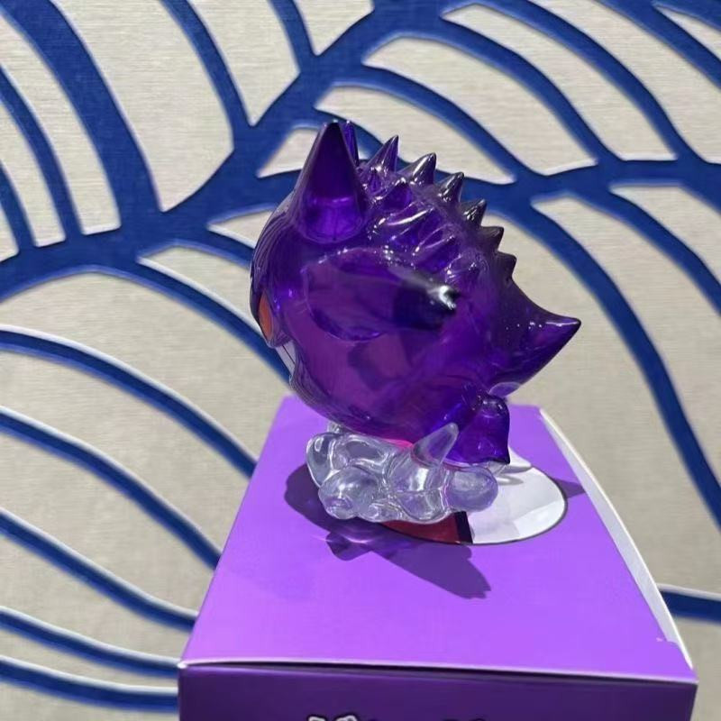 Yiran toy 1 Pokemon Gengar Actionfigur Q Version Puppe Ornament Set - Bild 3