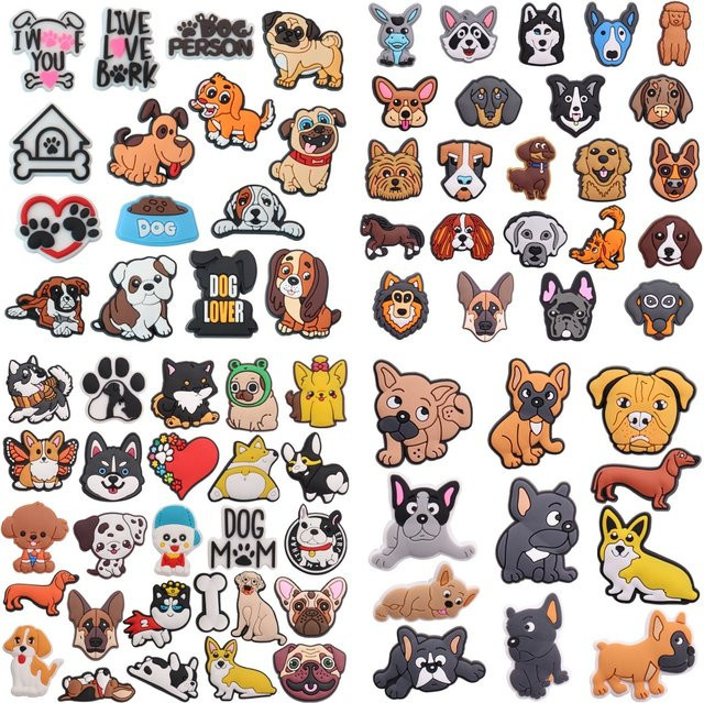 Happye&TiTi Schuh Charms, Hund Serie, PVC - Bild 1