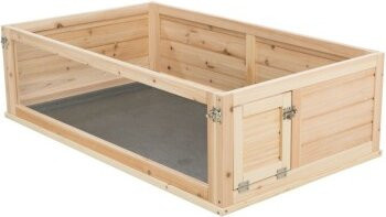 Trixie Indoor Gehege für Kleintiere aus Holz und Acryl, B/T/H: 100 x 30 x 60 cm - Bild 1