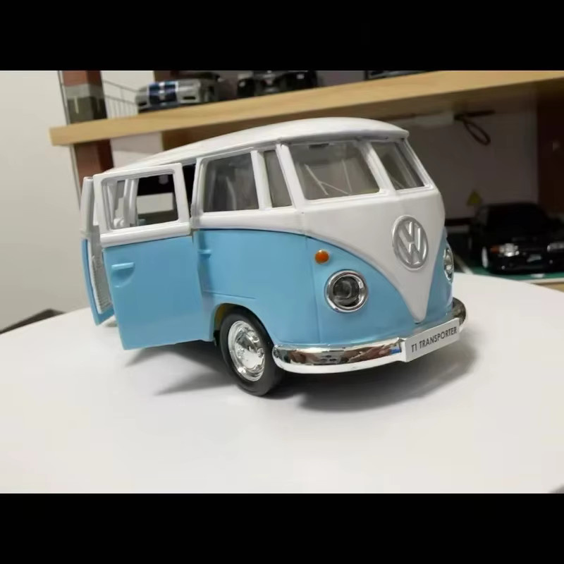 Maisto V-W T1 Bus, Spielzeugautomodelle, 1:36, Metall - Bild 4