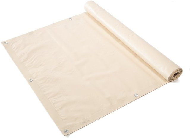 casa pura Balkonsichtschutz aus PVC in Beige - Bild 1