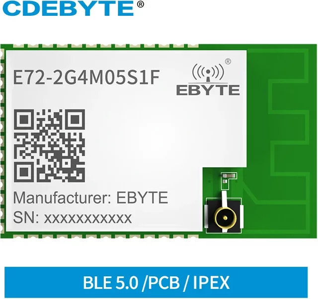CDEBYTE E72-2G4M05S1F CC2652RB Multiprotokoll Bluetooth Modul mit ZigBee 3.0 und BLE 5 in Grün - Bild 1