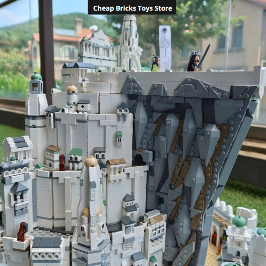 Potdemiel Minas Tirith Bausteine, Fantasy, 8278 Teile - Bild 4