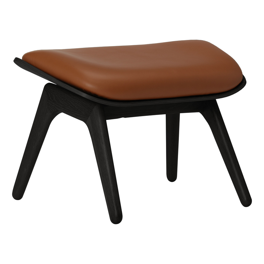 UMAGE The Reader Ottoman in Braun aus Eiche Holz im skandinavischen Design - Bild 2
