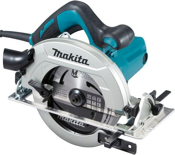 Makita Kreissäge HS7611 mit 1600 W und 190 mm Durchmesser in Blau/Schwarz/Petrol - Bild 1