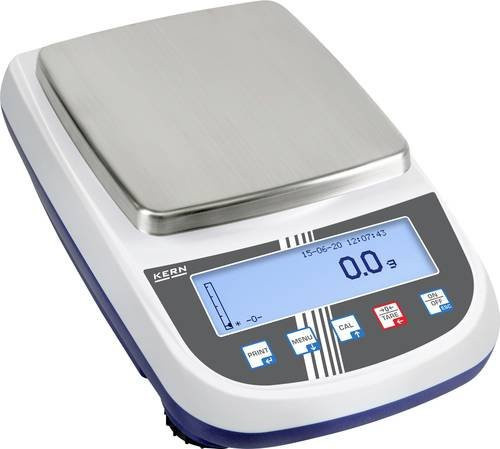 Kern PLS 20000-1F Präzisionswaage Silber mit 20kg Wägebereich und 0,1g Ablesbarkeit - Bild 1