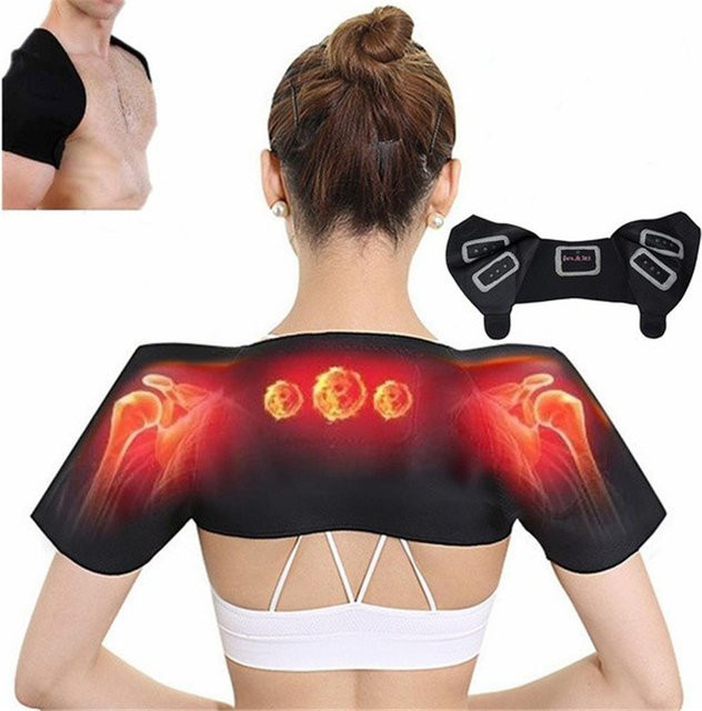 Selbsterhitzende Schulterpolster Nackenstütze, S-XL - Bild 1
