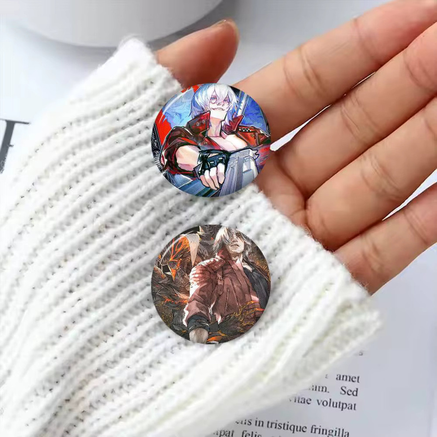 Brosche Anime-Spiele Devil May Cry, Button Pin - Bild 3