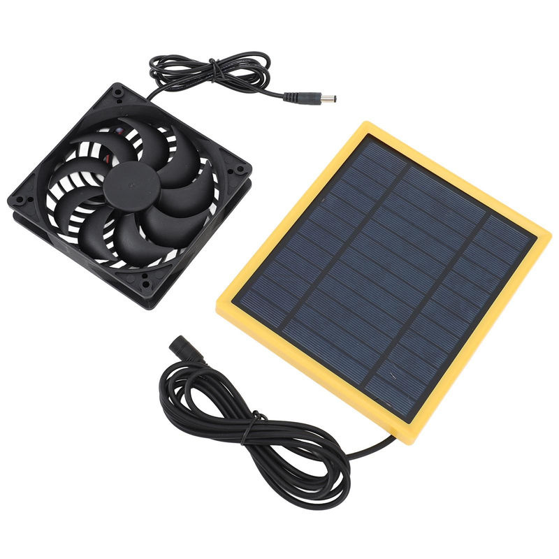 Solarpanel-Ventilator-Set 20 W wasserdicht für Hühnerställe, Gewächshäuser und Tierhäuser im Außenbereich - Bild 4