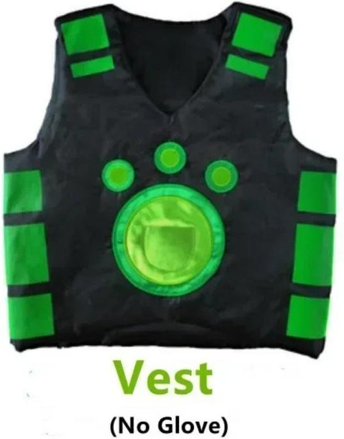 Wild Kratts Kreaturenkraftanzug Chris Martin, Cosplay-Weste, grün, ab 4 Jahren - Bild 1