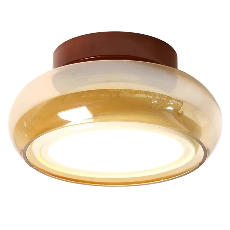 Claeted LED-Wandleuchte aus Glas im antiken Design, transparent, warmweiß - Bild 4