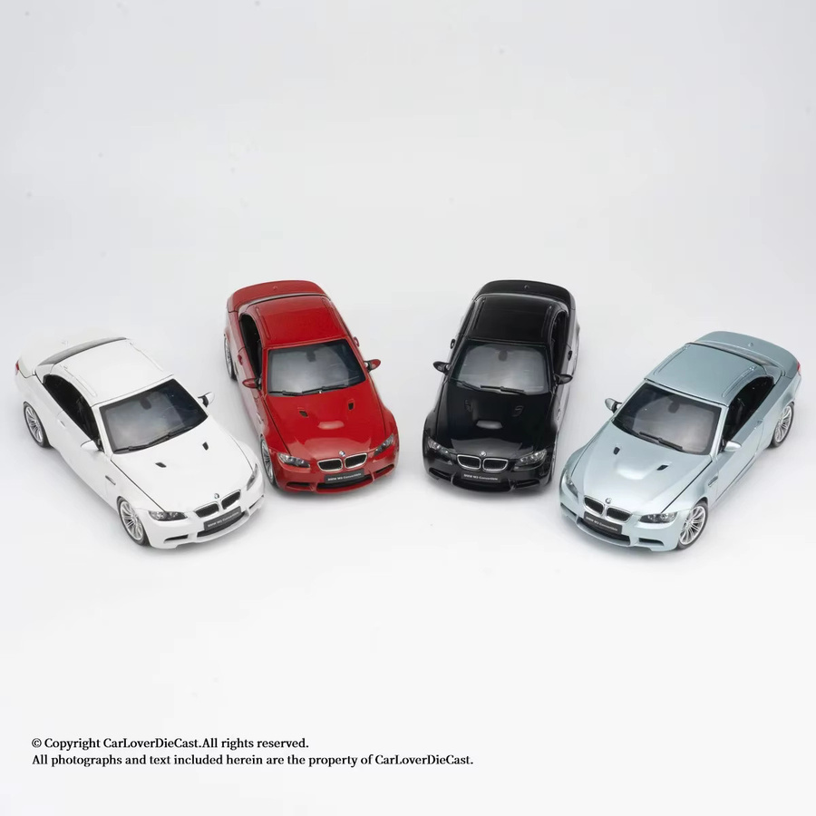 Kyosho M3 E93M Cabrio-Version, Metallautomodell, 1:18, Schwarz - Bild 5