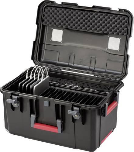 Parat PARAPROJECT Case CC20 CargoCase Mobiles Lade- und Managementsystem in Schwarz mit USB-Typ C und USB-A Anschlüssen - Bild 1