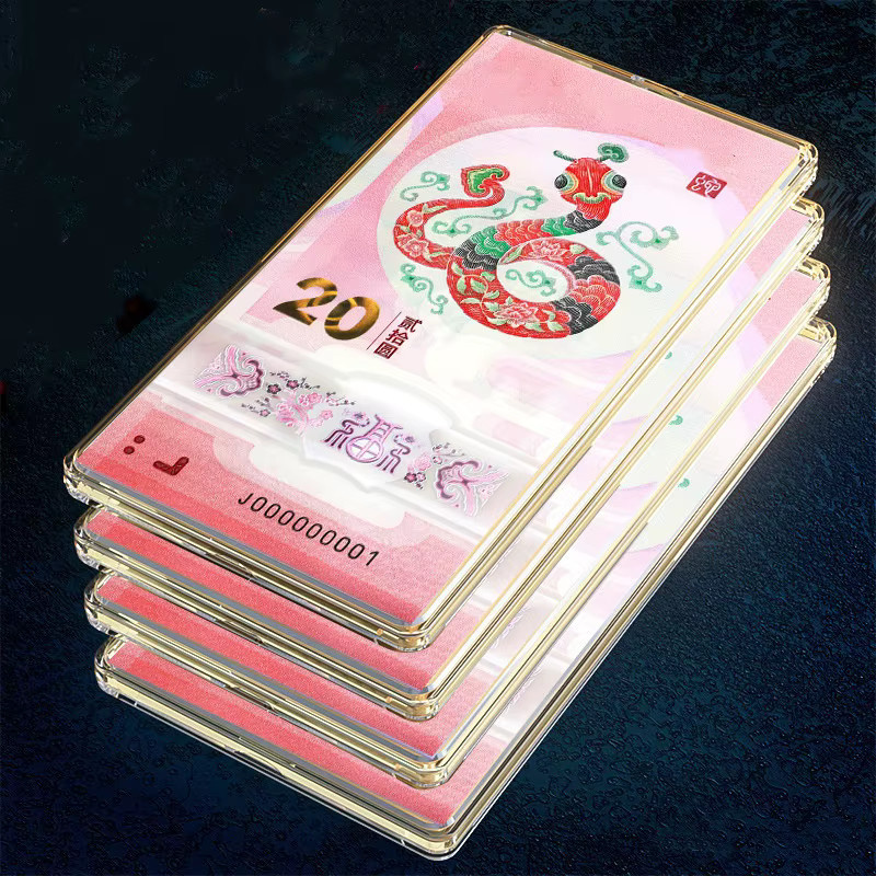 Durchsichtiger Kunststoff-Banknoten-Organizer zum Sammeln und Schutz von Gedenk-Banknoten und Souvenirs, 10 Stück - Bild 5