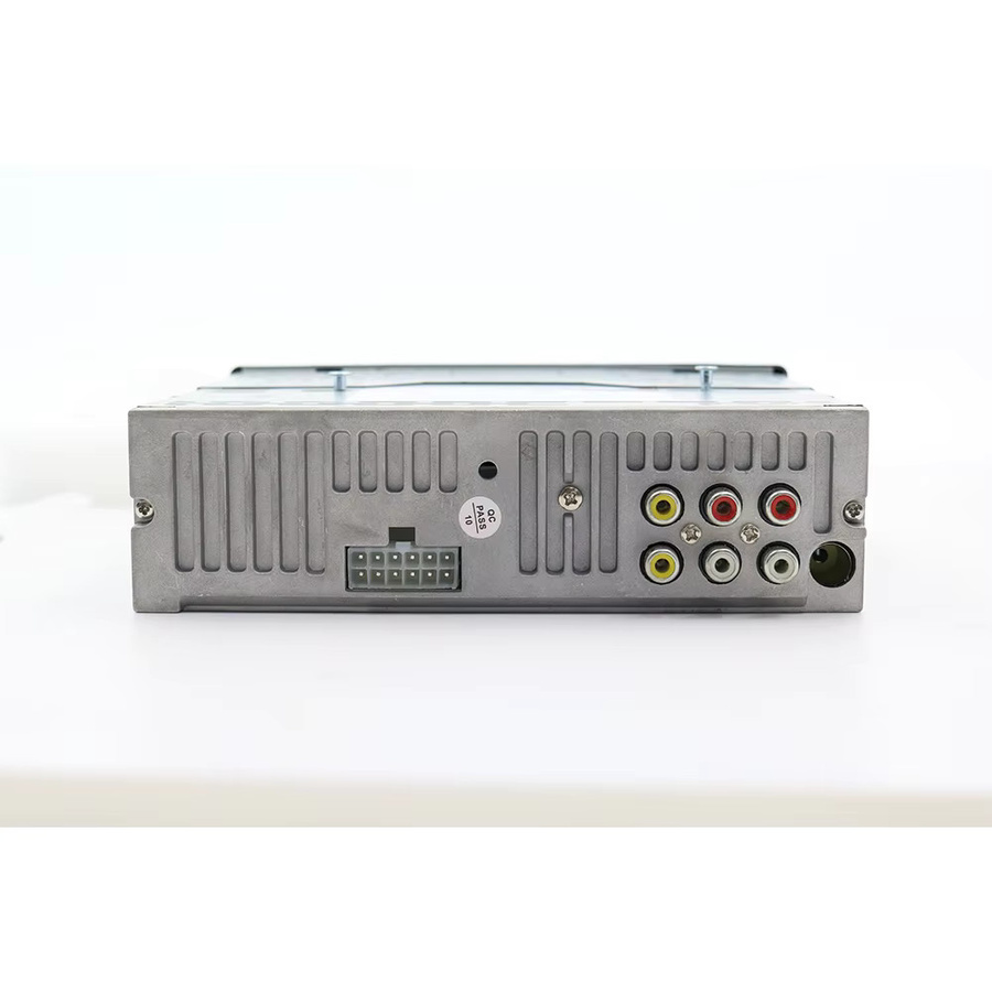 BQCC 1DIN Universal Autoradio mit DVD Player, Bluetooth, USB, SD, AUX und RCA in Silber - Bild 2
