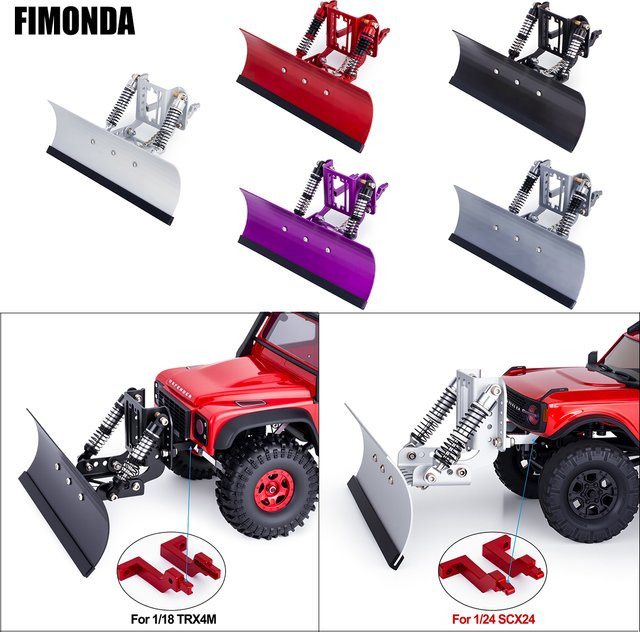 Fimonda RC-Schnee- und Sandschaufel, Zubehör, Metall, 1:18, Lila - Bild 1