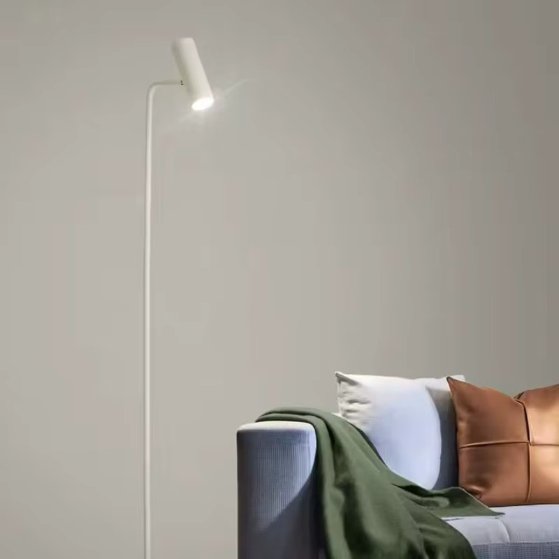 JIANKEXING Stehlampe im skandinavischen Design aus Metall für Wohnzimmer und Schlafzimmer, Höhe: 120 cm - Bild 2