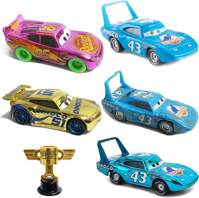 Disney Pixar Cars 3 Lightning McQueen Modellkollektion, Druckgussfahrzeug, 1:55 - Bild 1