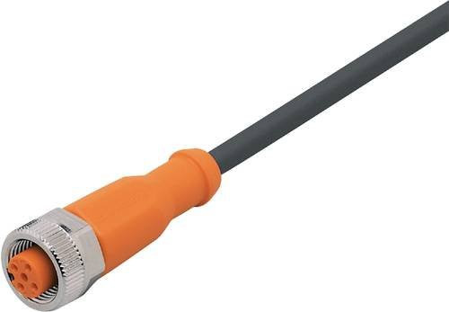 ifm Electronic Anschlussleitung EVC082 Buchse gerade, 5-polig, orange, 15 m - Bild 1
