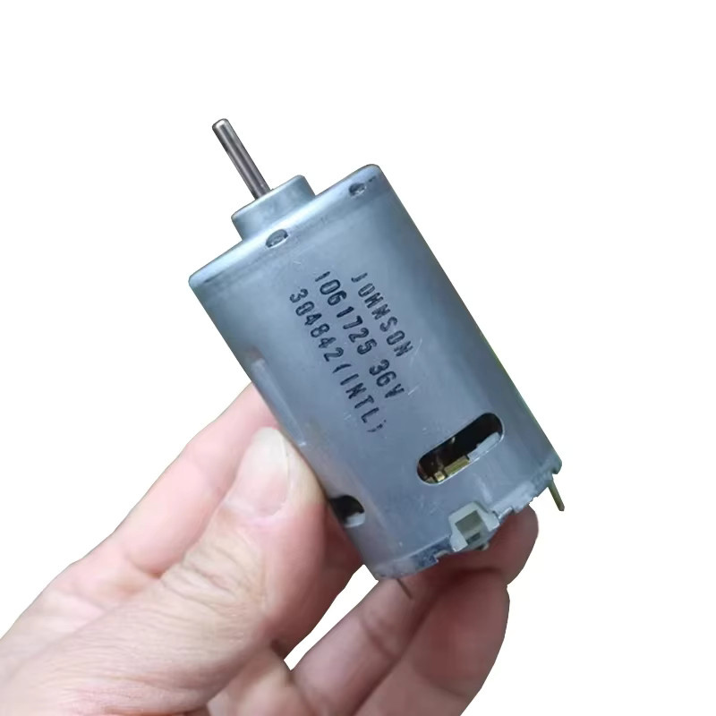 Johnson RS-555 Hochgeschwindigkeits-Mikromotor DC 24V-36V 27700RPM 1061725 in Silber mit hohem Drehmoment für DIY Elektrowerkzeuge - Bild 2