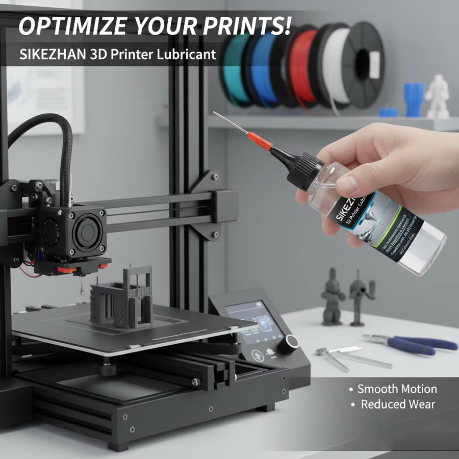 Premium-3D-Druckerschmiermittel für Z-Achsen, Linearschienen und Lager zur Reduzierung von Lärm und Reibung - Bild 3