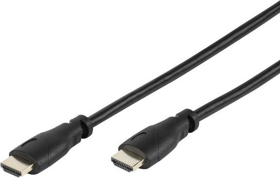 Vivanco High Speed HDMI Anschlusskabel in Schwarz, Länge: 1,3 m (45950) - Bild 1