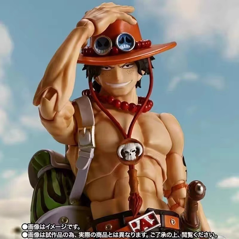 Bandai One Piece Ace Puppe Modell, 17 cm - Bild 2
