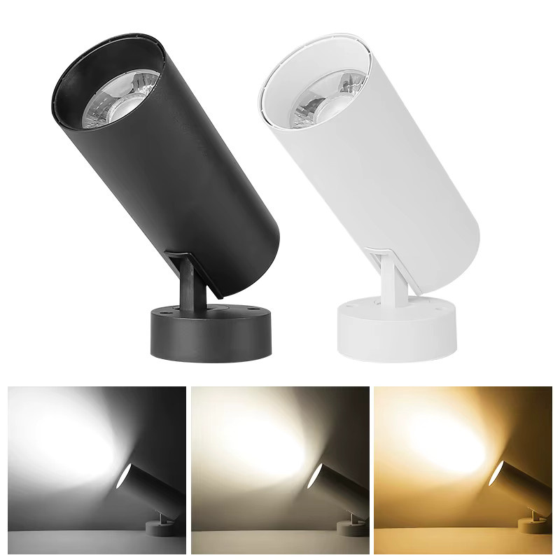 LANGYUE LED-Spot Downlight, faltbarer LED-Scheinwerfer in Schwarz, 40W, warmweißes Licht für Wohnzimmer, Küche und Schlafzimmer - Bild 2