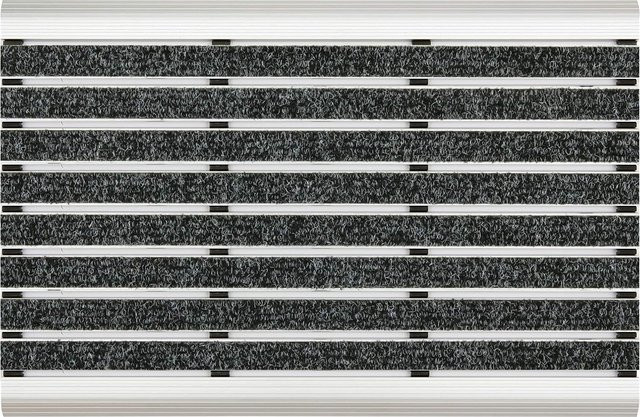 casa pura Elegant Mat Schmutzfangmatte mit 2 Alu-Frames in Grau - Bild 1