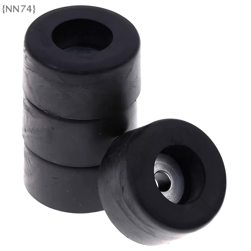 JETTING Vibrationsdämpfungsfüße Gummipads für Lautsprecher, Schrank und Verstärker, 4er-Set, Schwarz, B: 38 mm, T: 19 mm - Bild 2