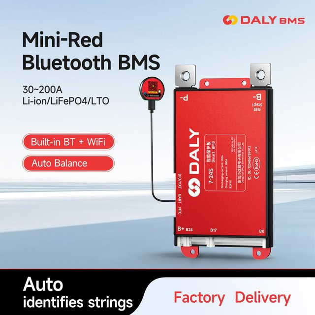 Daly Smart WIFI BMS mit Bluetooth für LiFePO4 Li-Ion LTO Akkus - Bild 1